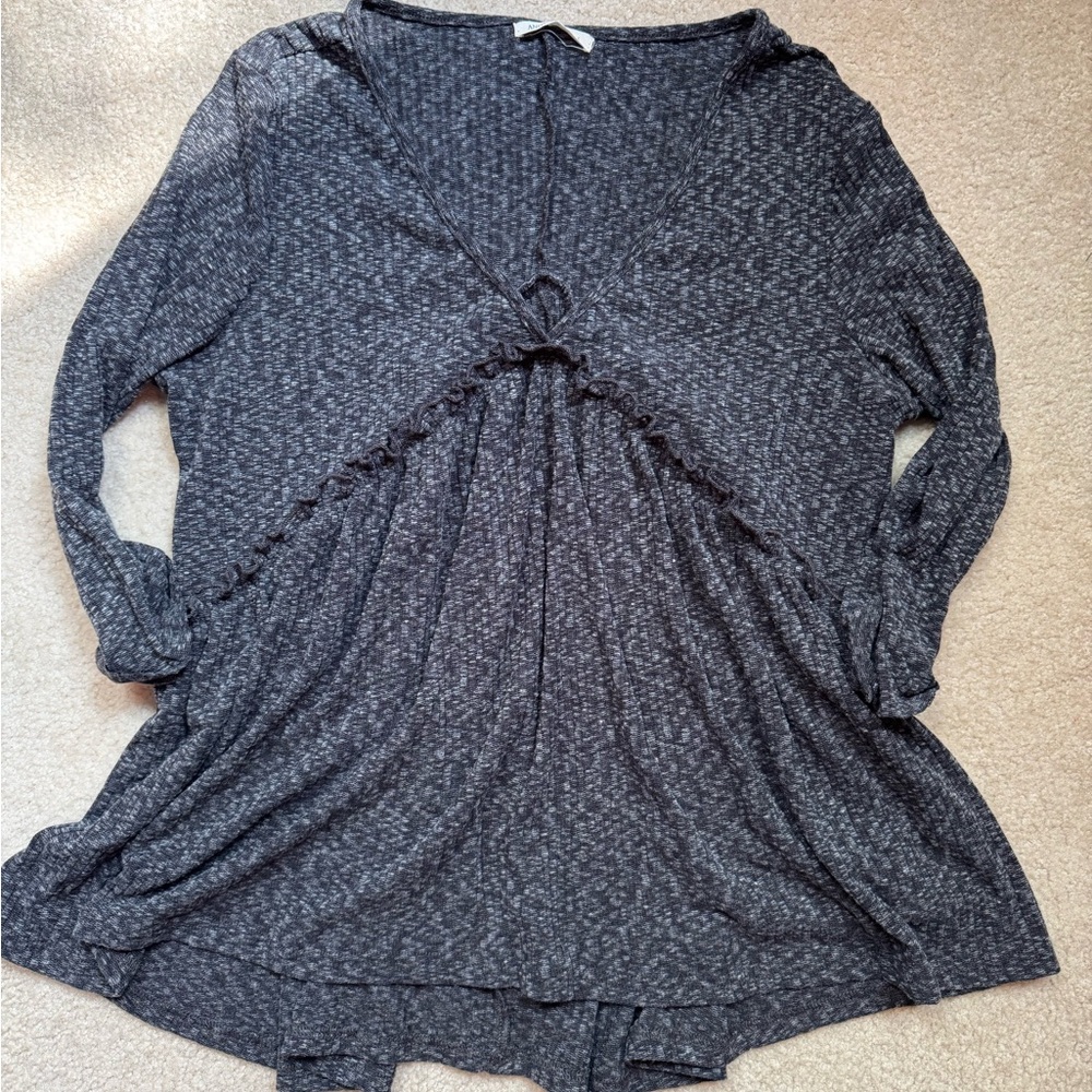 Chic Heather Gray Women's Tunic